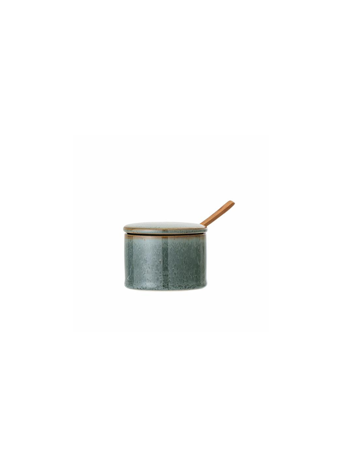 Bloomingville Pixie Jar With Lid & Spoon Green