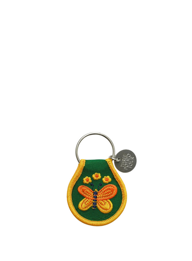 Patch Keychain - Butterfly from Three Potato Four