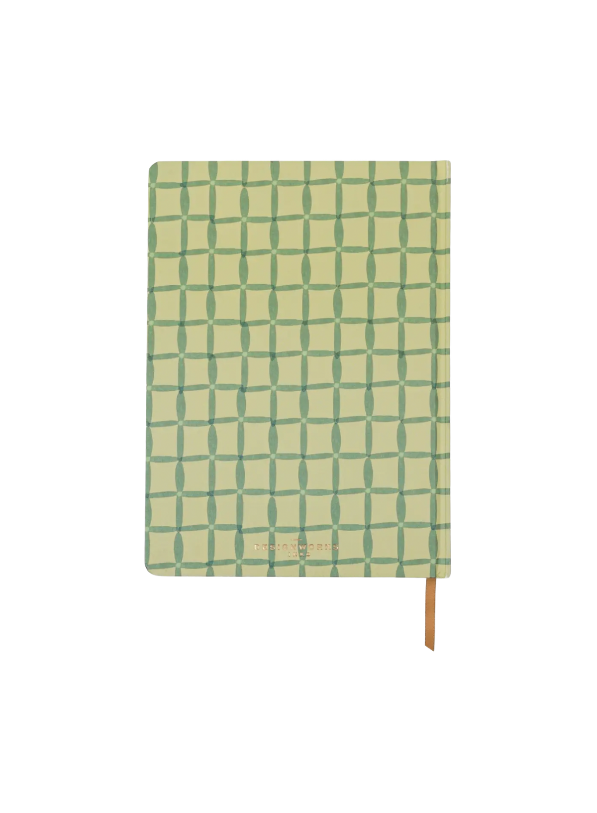 Designworks Tulip Jumbo Journal - Green Lattice