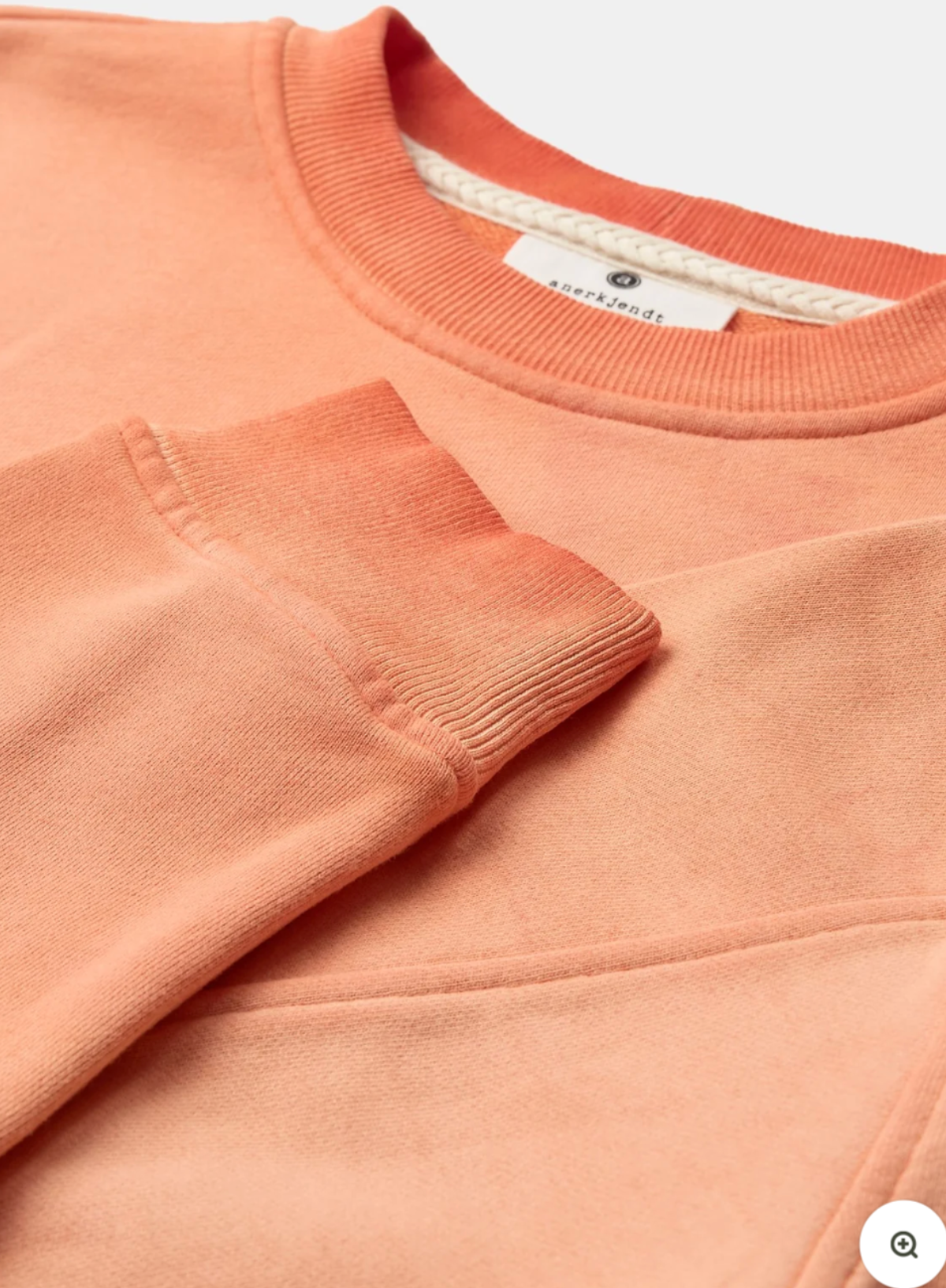 Anerkjendt Toni Washed Sweat in Orange Tiger