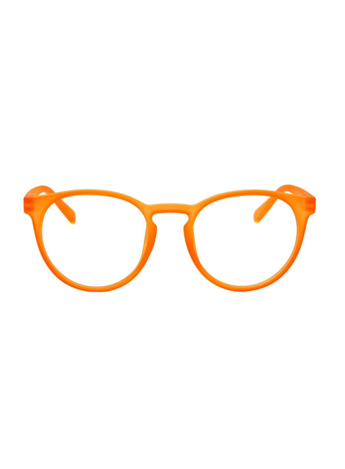 Looplabb Papillom Reading Glasses in Warm Orange
