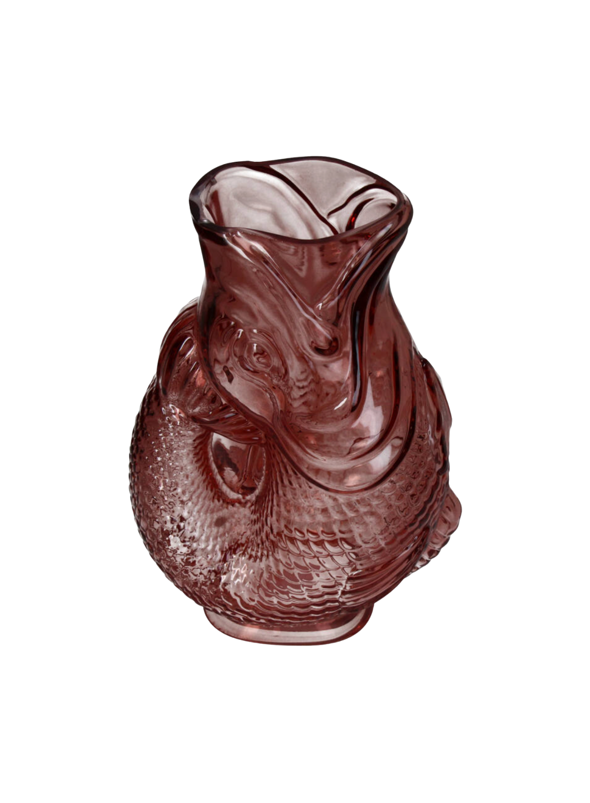 Kersten Orange Glass Fish Vase
