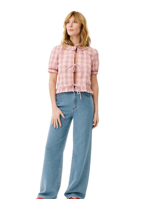 Aida Top in Rose from Maison Anana