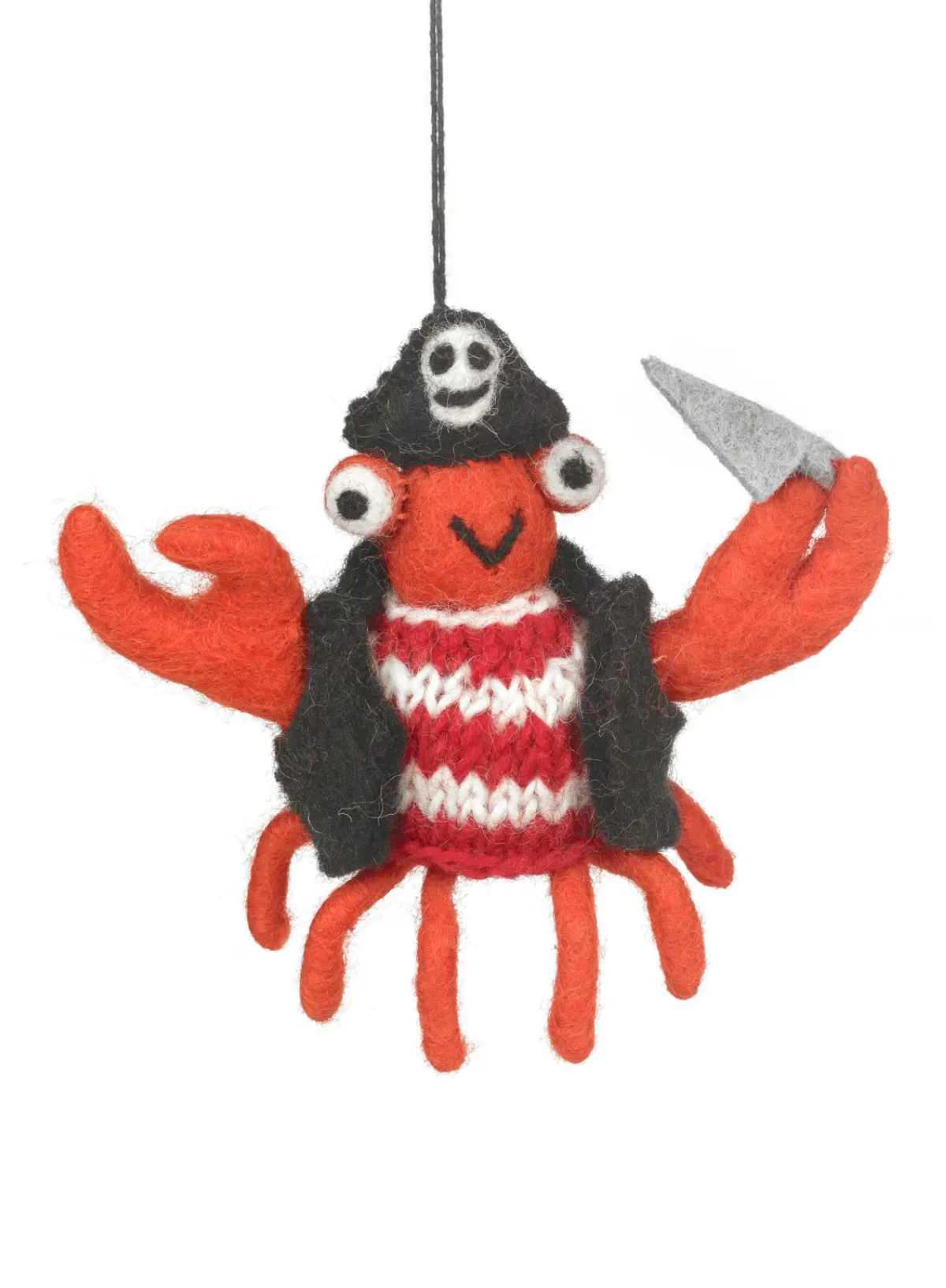 Felt So Good Jolly Rodger The Crab Sealife Decoration