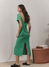 Khloe Dress in Vert from Grace and Mila