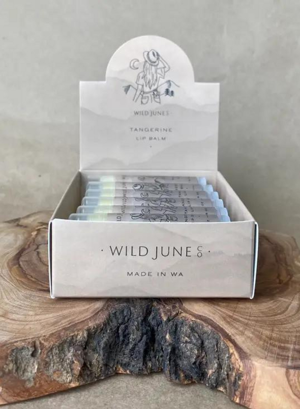 Tangerine Lip Balm from Wild June Co.
