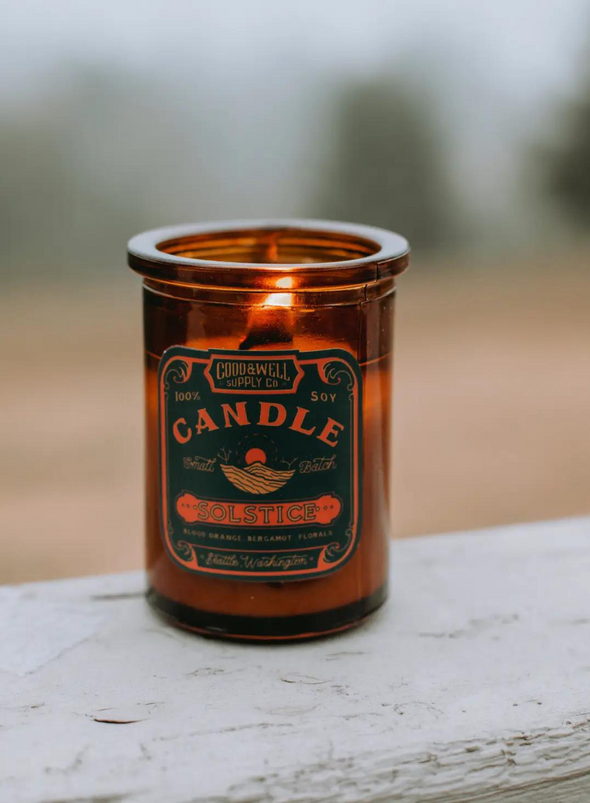 Solstice Apothecary Candle from Good & Well Supply Co.