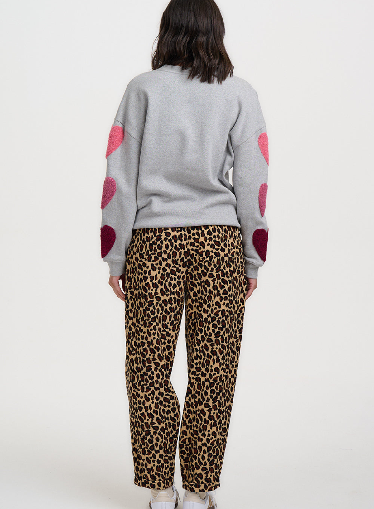 SugarhillI Vonnie Cord Trousers in Leopard