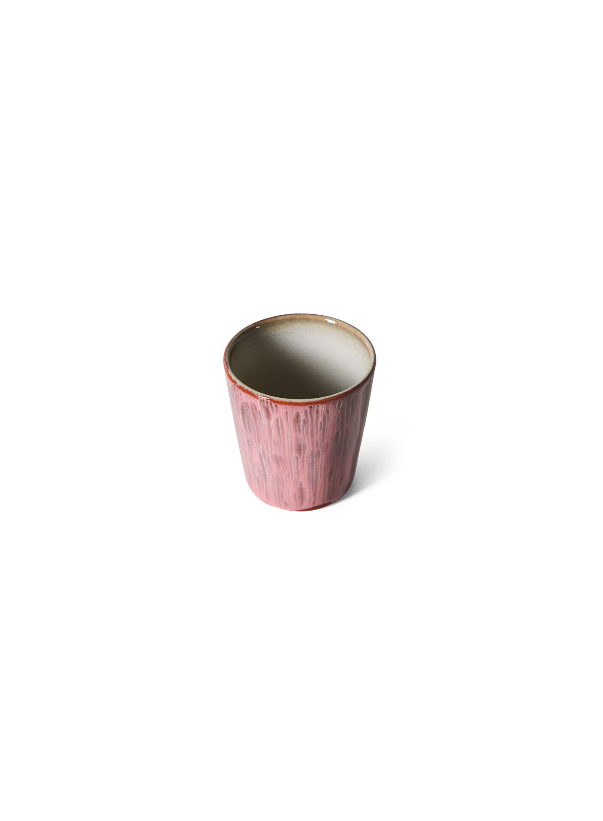 HK Living 70s Ceramics Beaker in Rhubarb