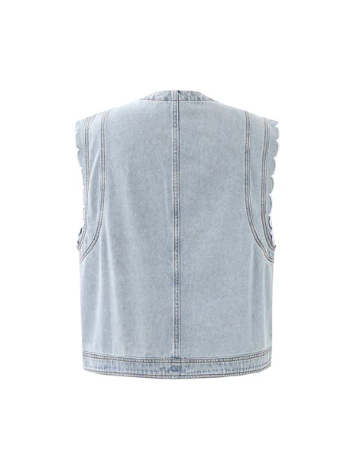 FRNCH Gilet Lillo in Denim