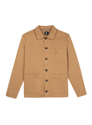Lorge Cotton Jacket in Sand from Faguo
