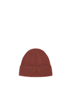 Wool Beanie in Red from Faguo