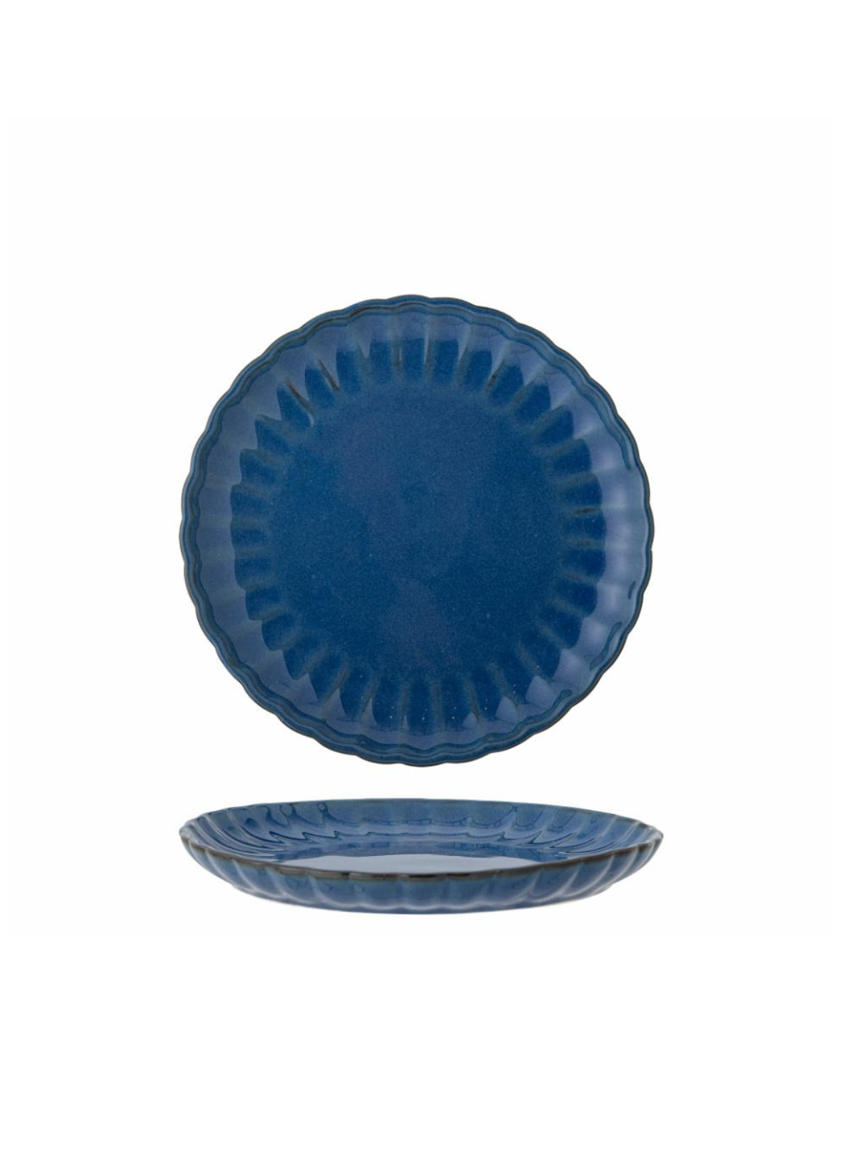 Latina Dark Blue Dinner Plate from Bloomingville