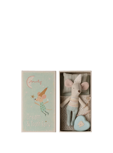 Tooth Fairy Mouse in Matchbox, Little Brother from Maileg