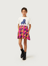 Cat Print Skirt in Pink from Compañia Fantastica Mini