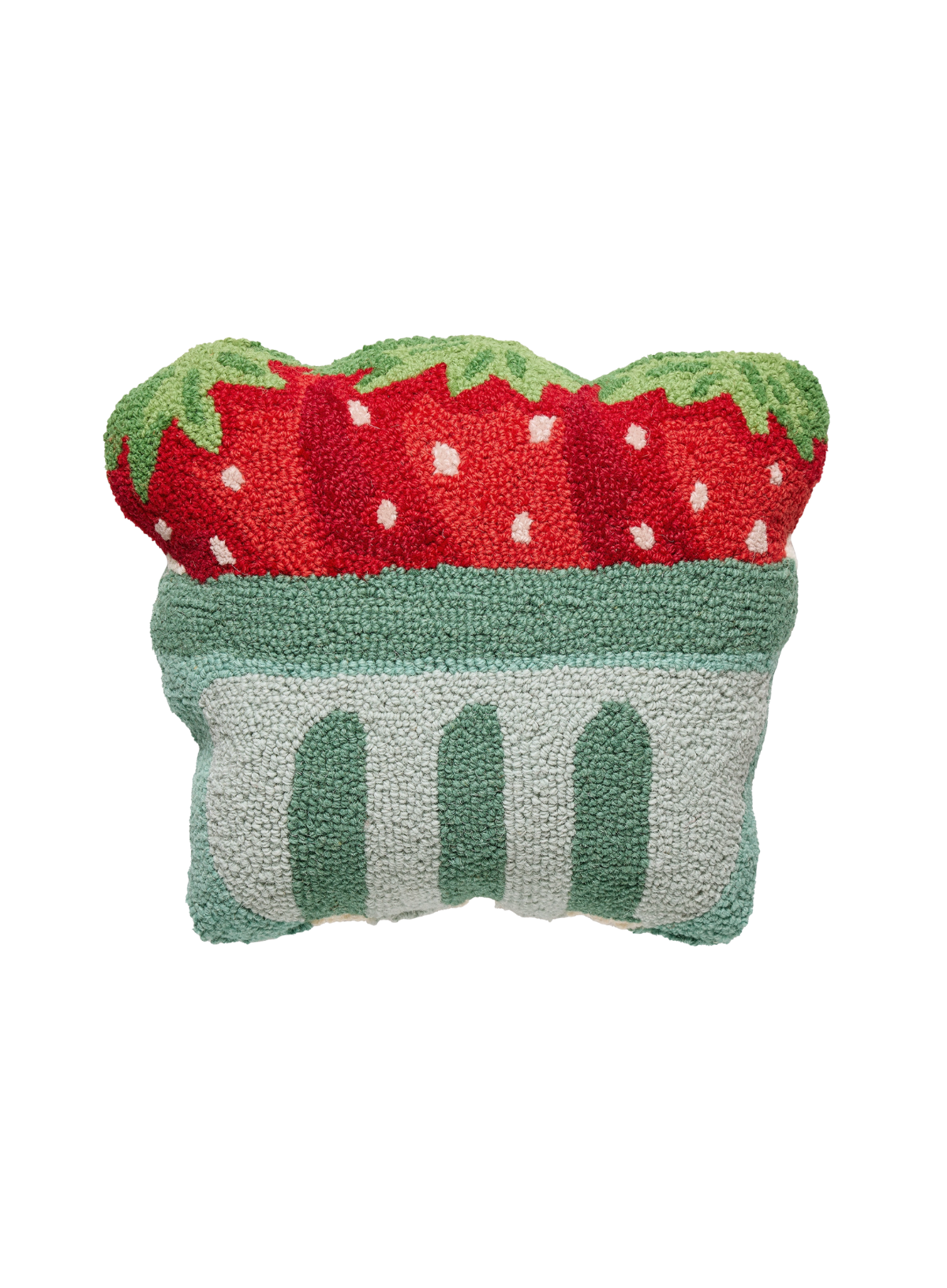 Peking Handicraft Shaped Strawberry Pint Hook Pillow