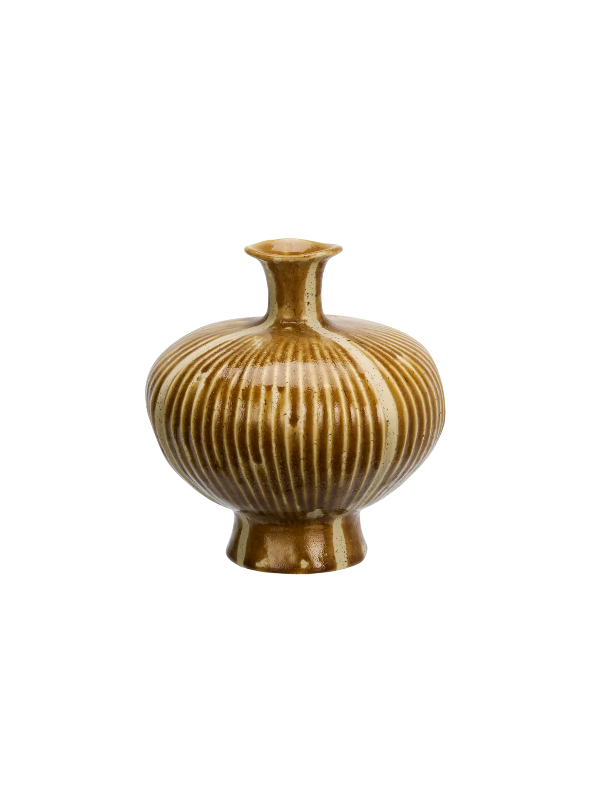 Madam Stoltz Bulbous Stoneware Vase