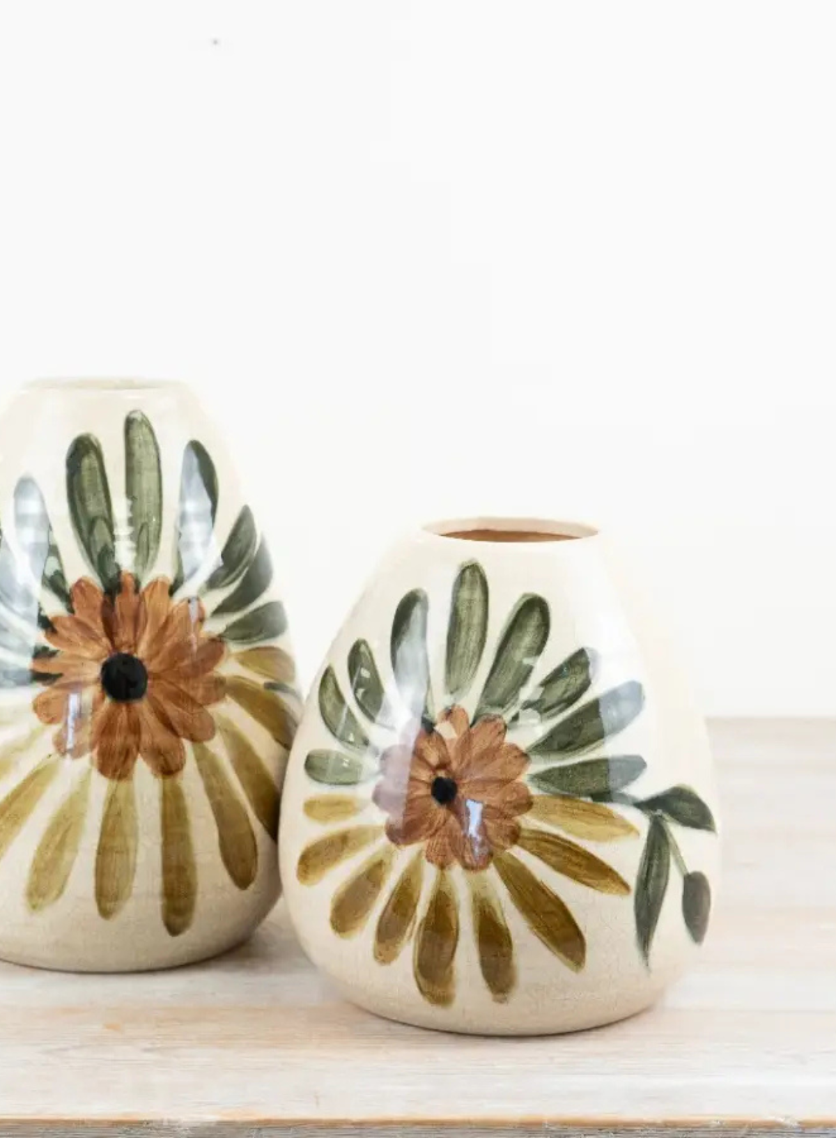 Gainsborough Giftware Painted Ceramic Vase 20.5cm