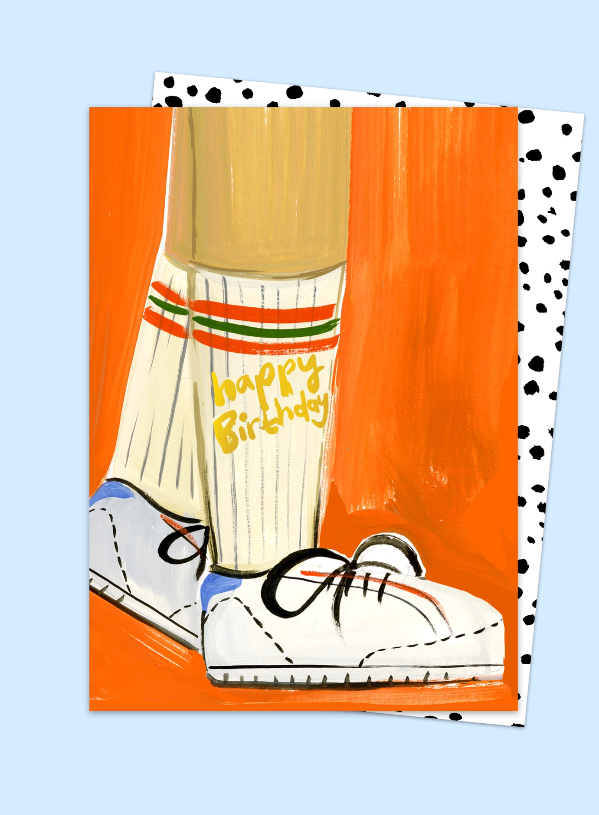 Happy Birthday Trainers Card from Eleanor Bowmer