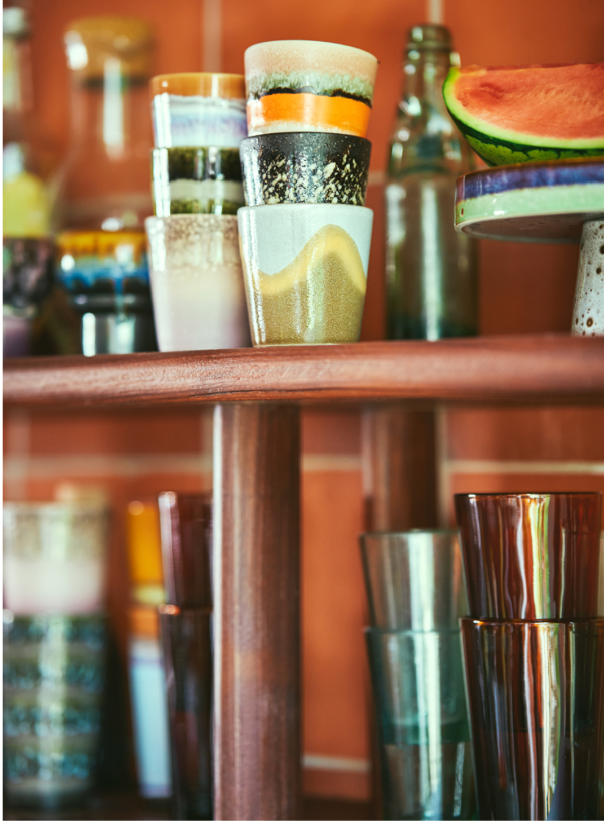 70's Ceramics Beaker in Oasis from HK Living