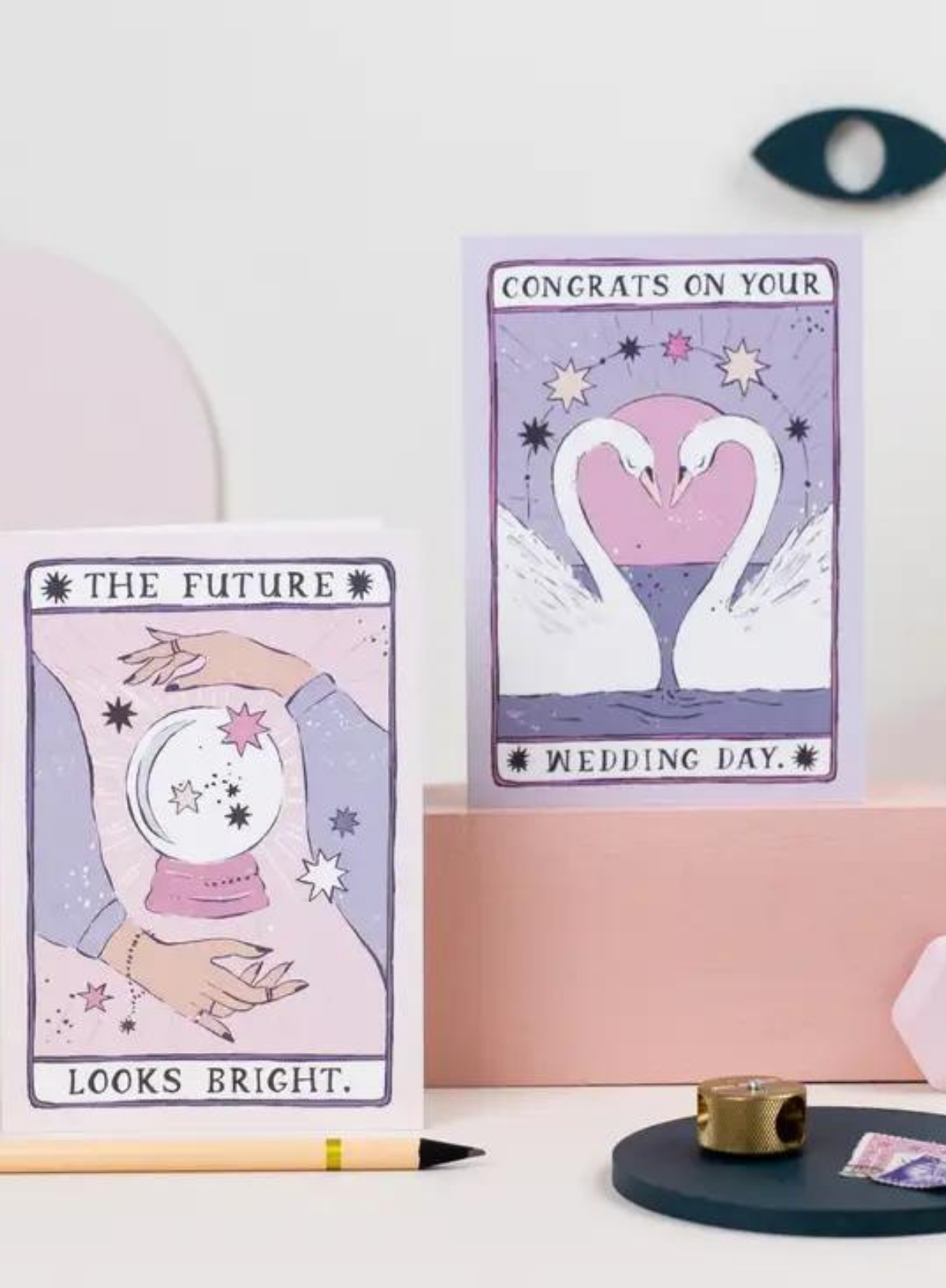 The Future Looks Bright Card from Sister Paper Co.