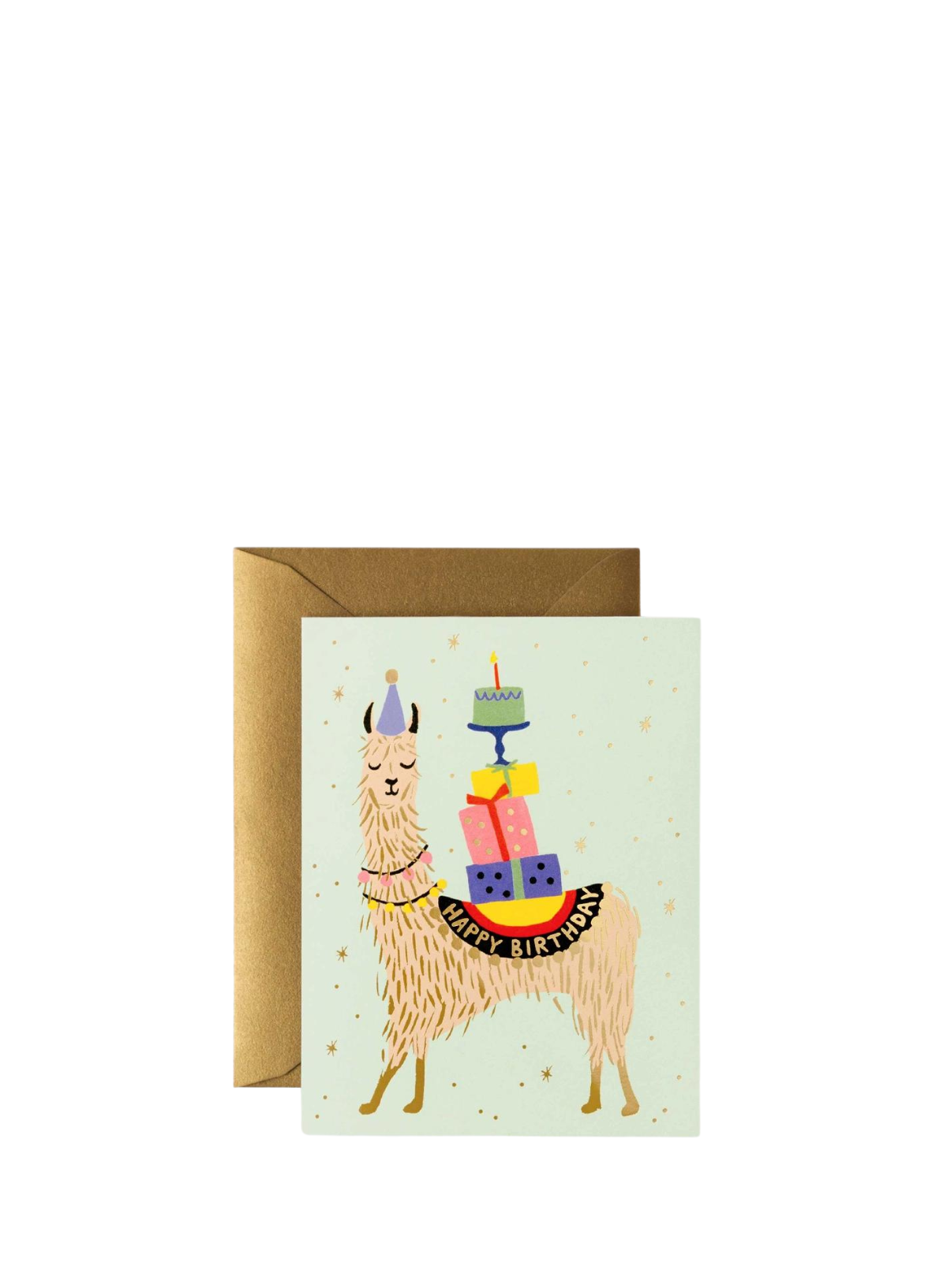 Llama Birthday Card from Rifle Paper Co.