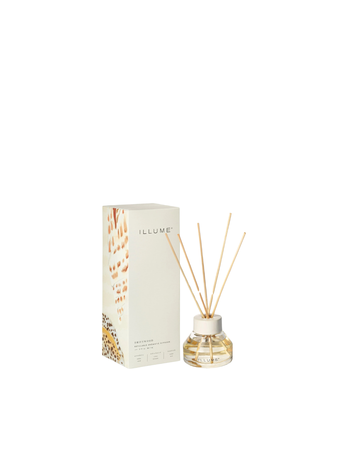 Driftwood Scent Diffuser White from Illume
