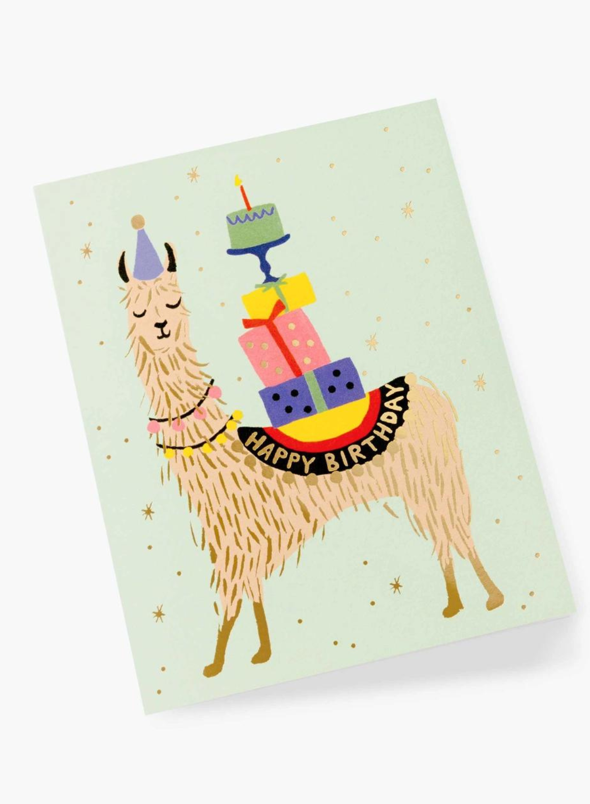 Llama Birthday Card from Rifle Paper Co.