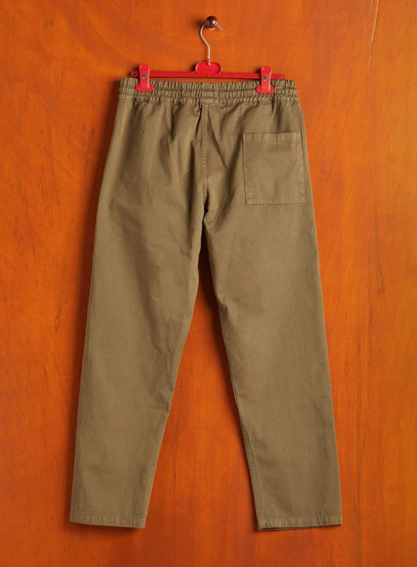 Nolte Trousers in Olive from Portuguese Flannel