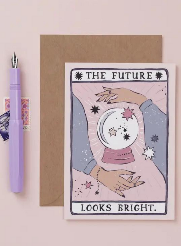 The Future Looks Bright Card from Sister Paper Co.