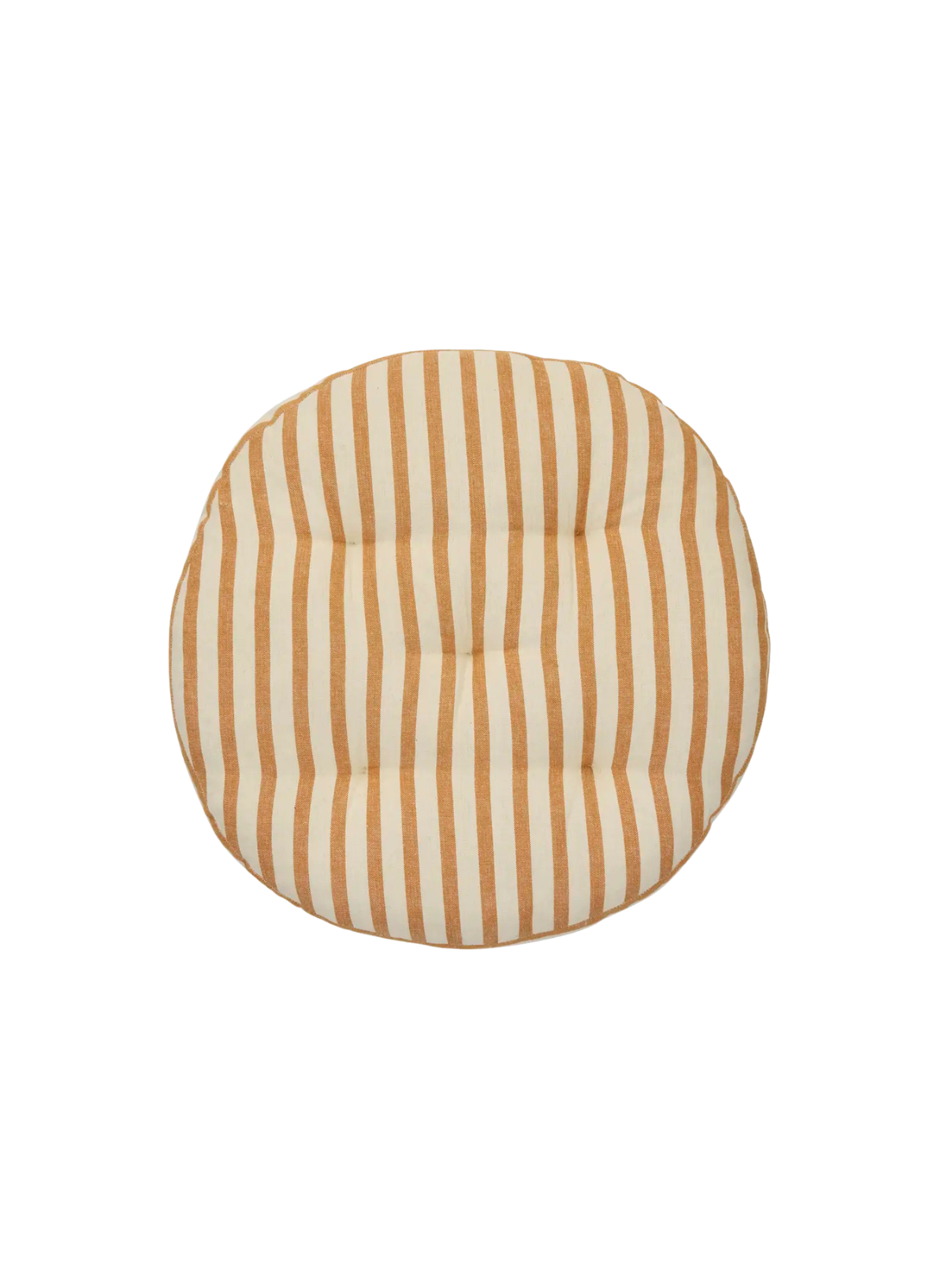 Madam Stoltz Regents Round Cotton Chair Pad
