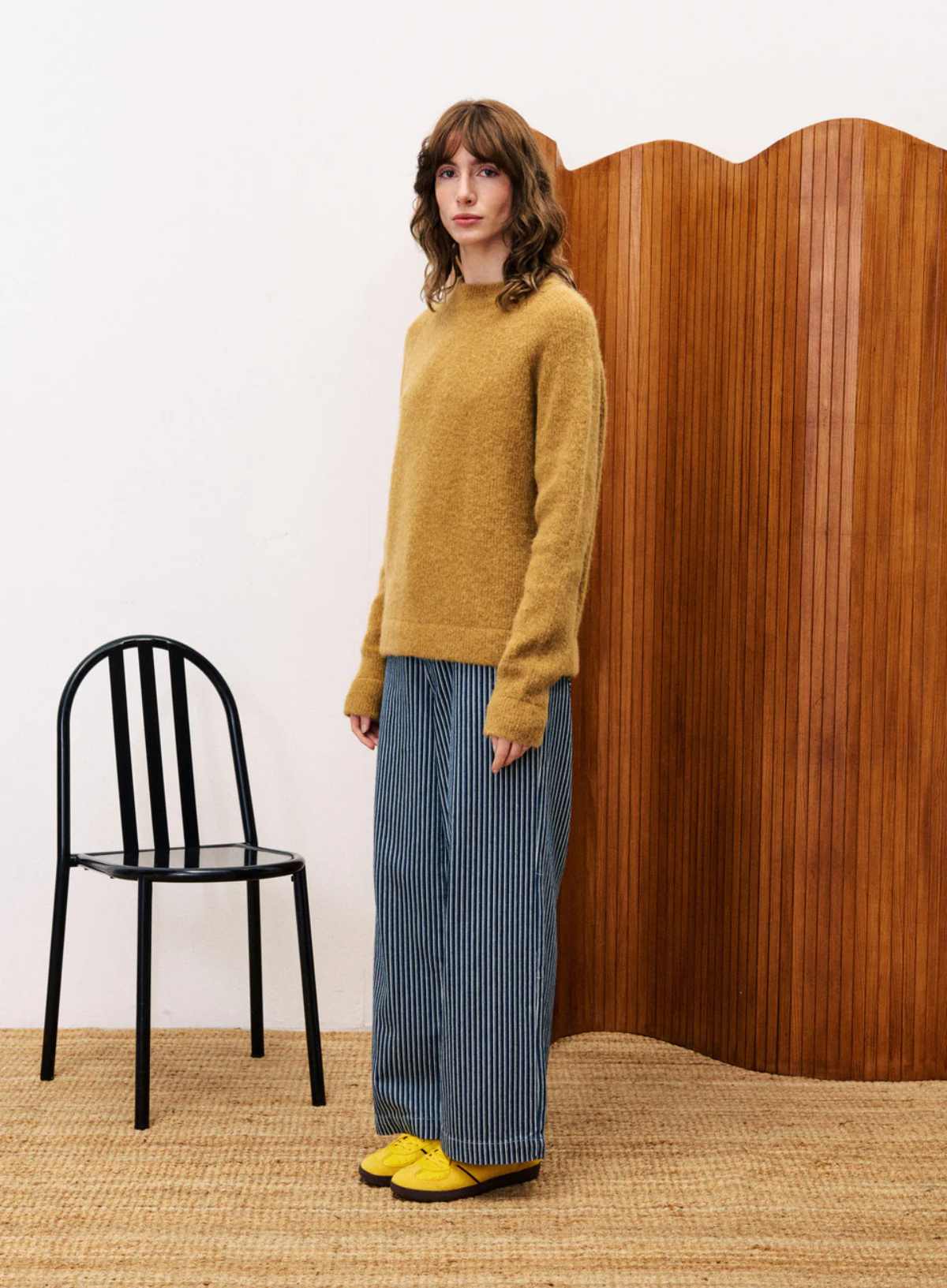 Striped Jeans in Blue from FRNCH