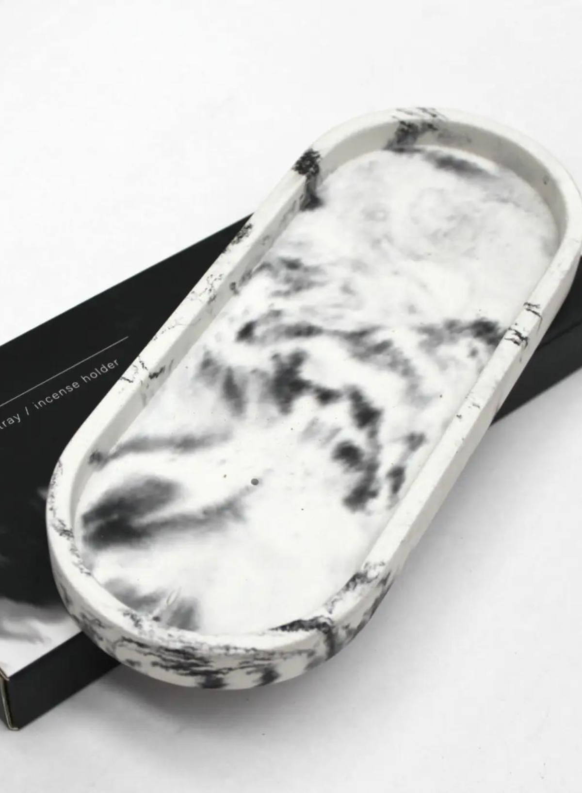 Studio 2 Multi Functional Incense Holder in Peppered Black from wxy.