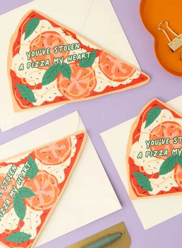 You've Stolen a Pizza My Heart from Tikkled Pink