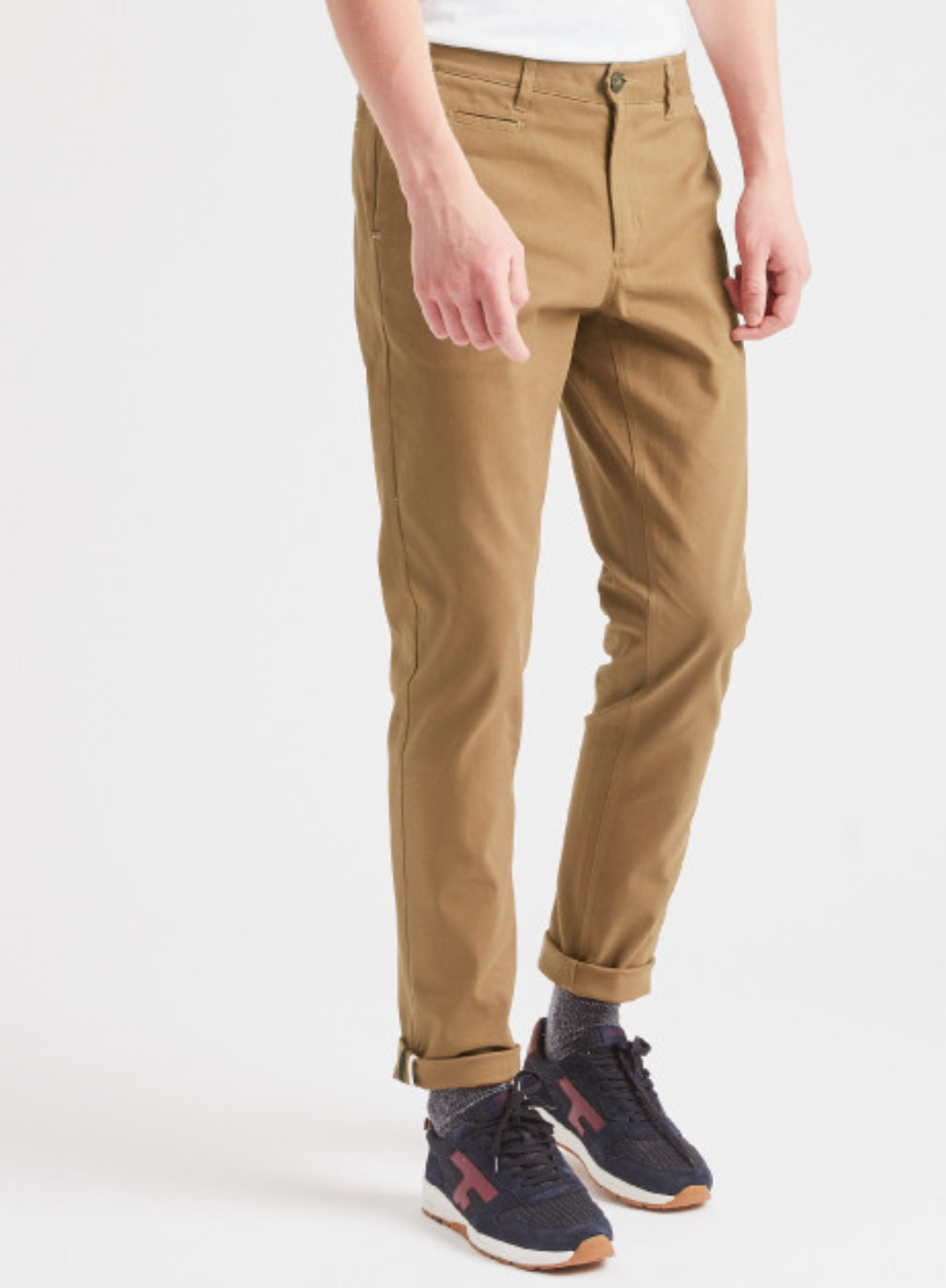 Brix Cotton Pants in Camel from Faguo