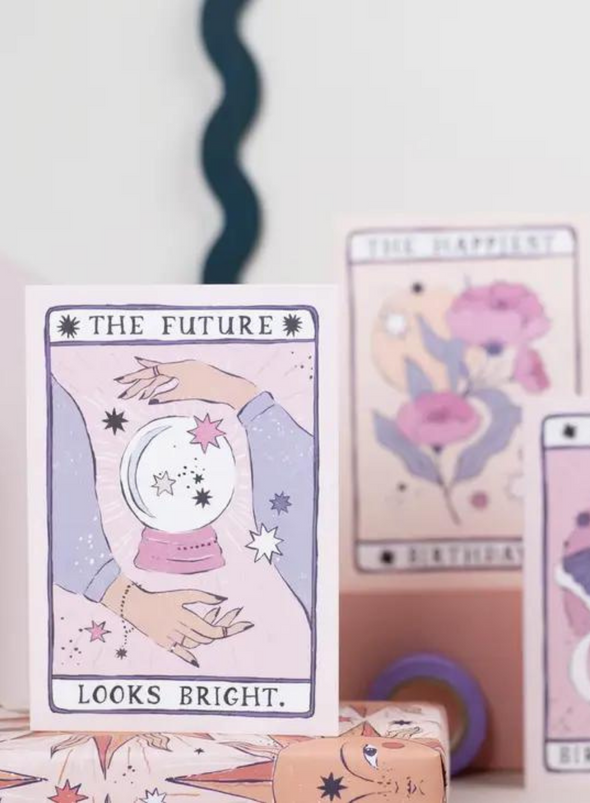 The Future Looks Bright Card from Sister Paper Co.