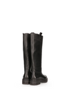 Briana Leather Boots in Black from Maruti