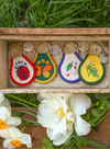Patch Keychain - Grasshopper from Three Potato Four