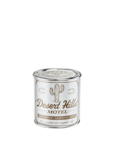 Desert Hills Motel Candle from Good & Well Supply Co.