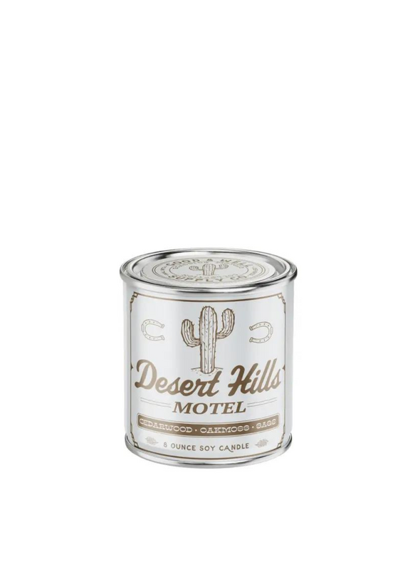 Desert Hills Motel Candle from Good & Well Supply Co.