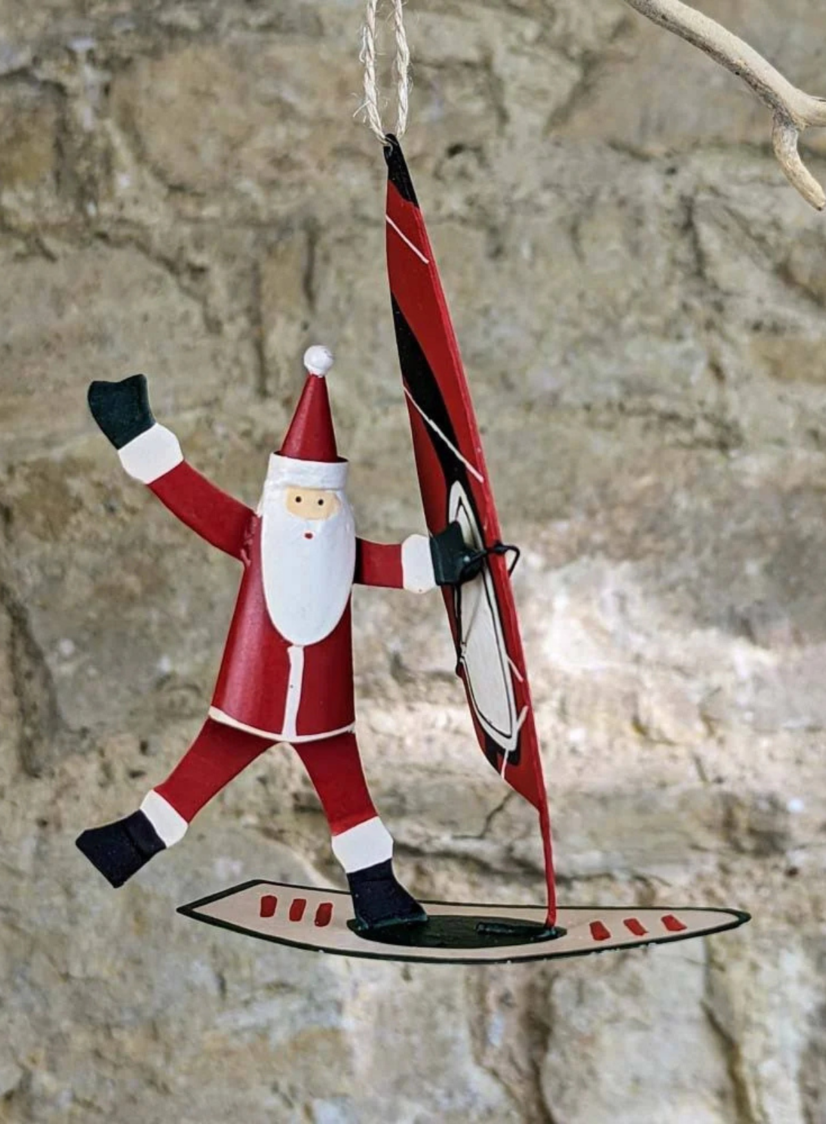 Windsurf Santa from Shoeless Joe