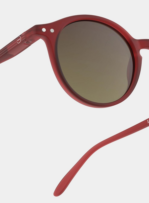 #D Sunglasses in Crimson from Izipizi