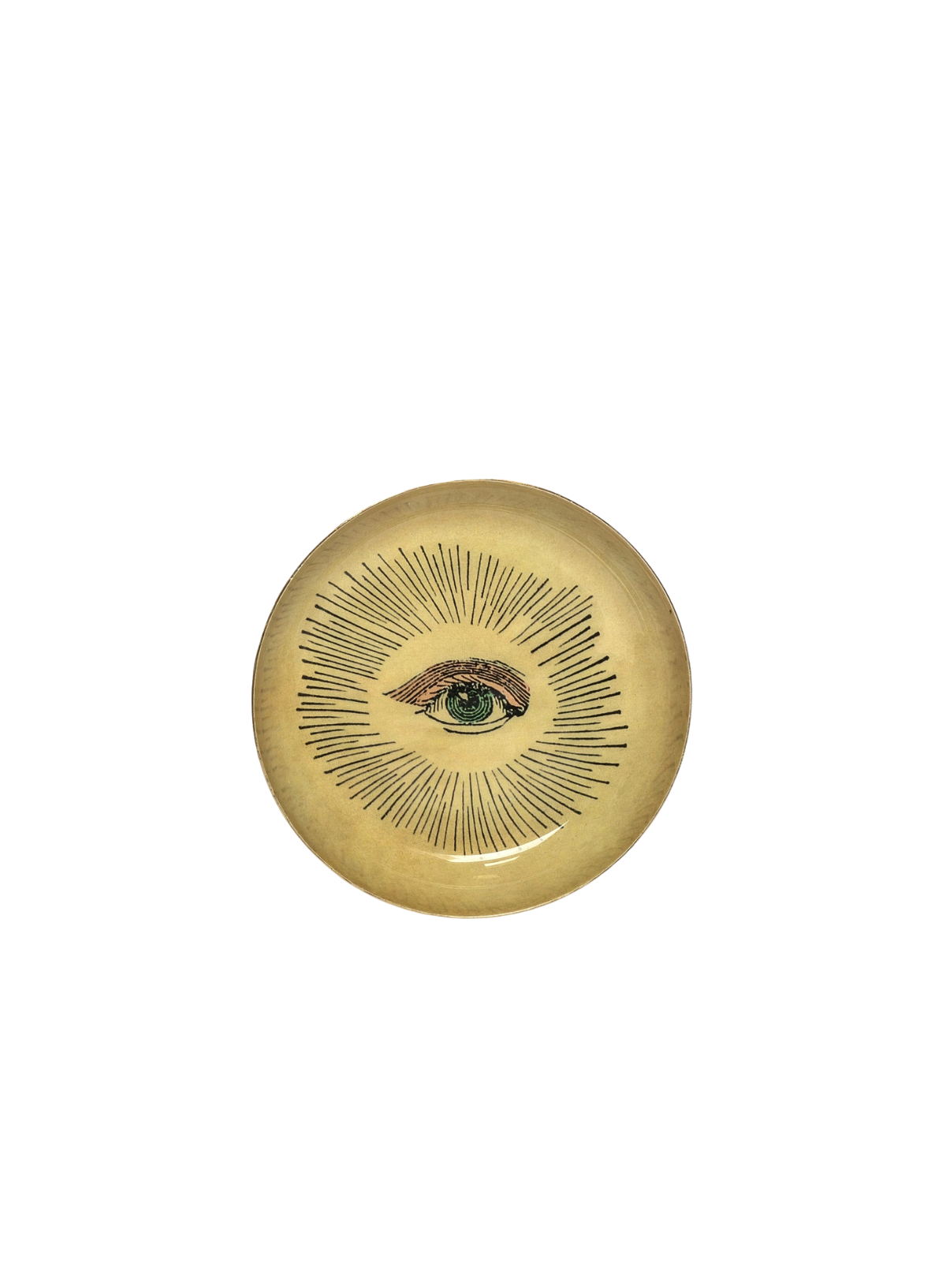 Roomytown Enamel Printed Tray - Eye