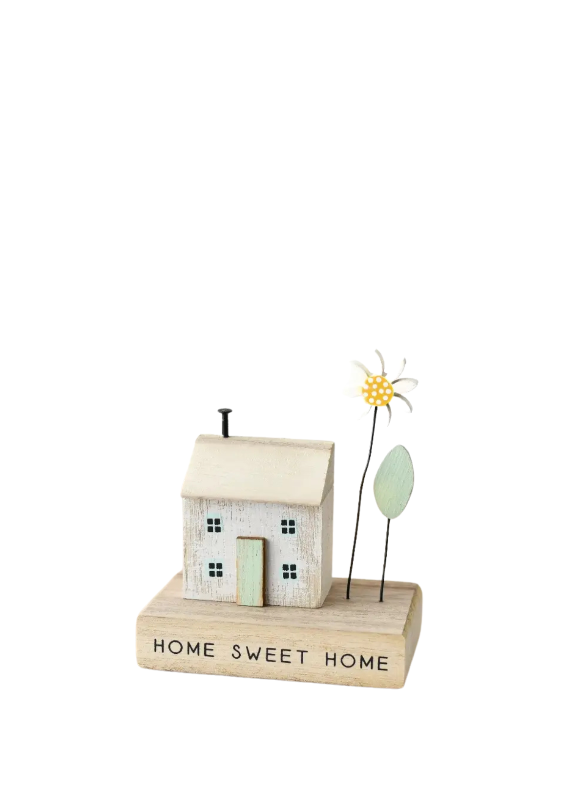 Home Sweet Home' Wooden House w/ Sunflower from Gainsborough Giftware