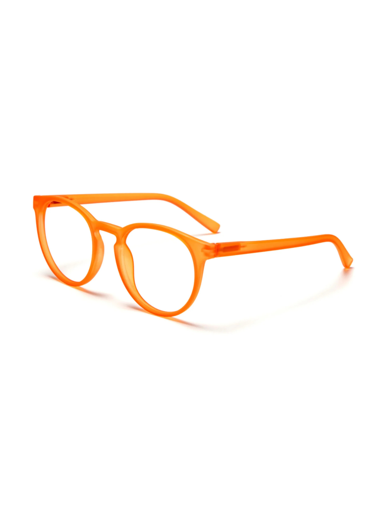 Looplabb Papillom Reading Glasses in Warm Orange