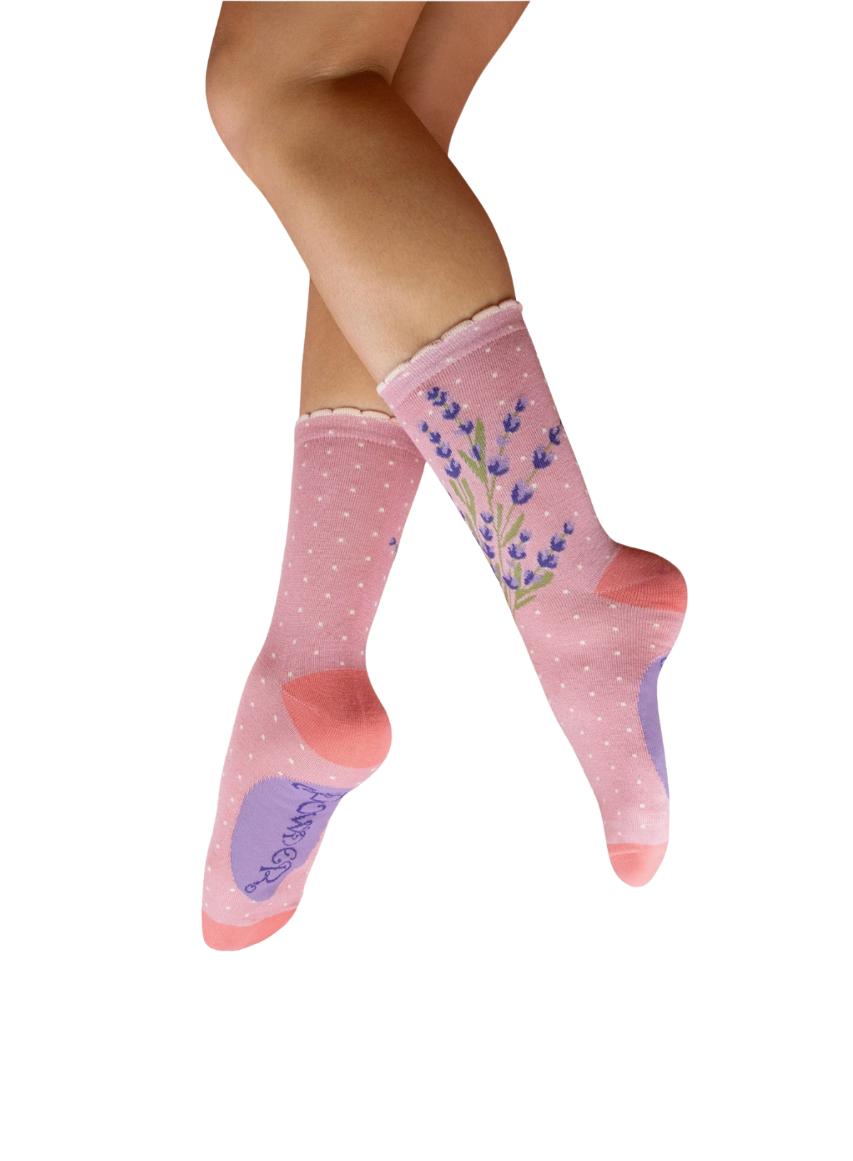 Powder Design Ladies' Ankle Socks - Luscious Lavender in Pink