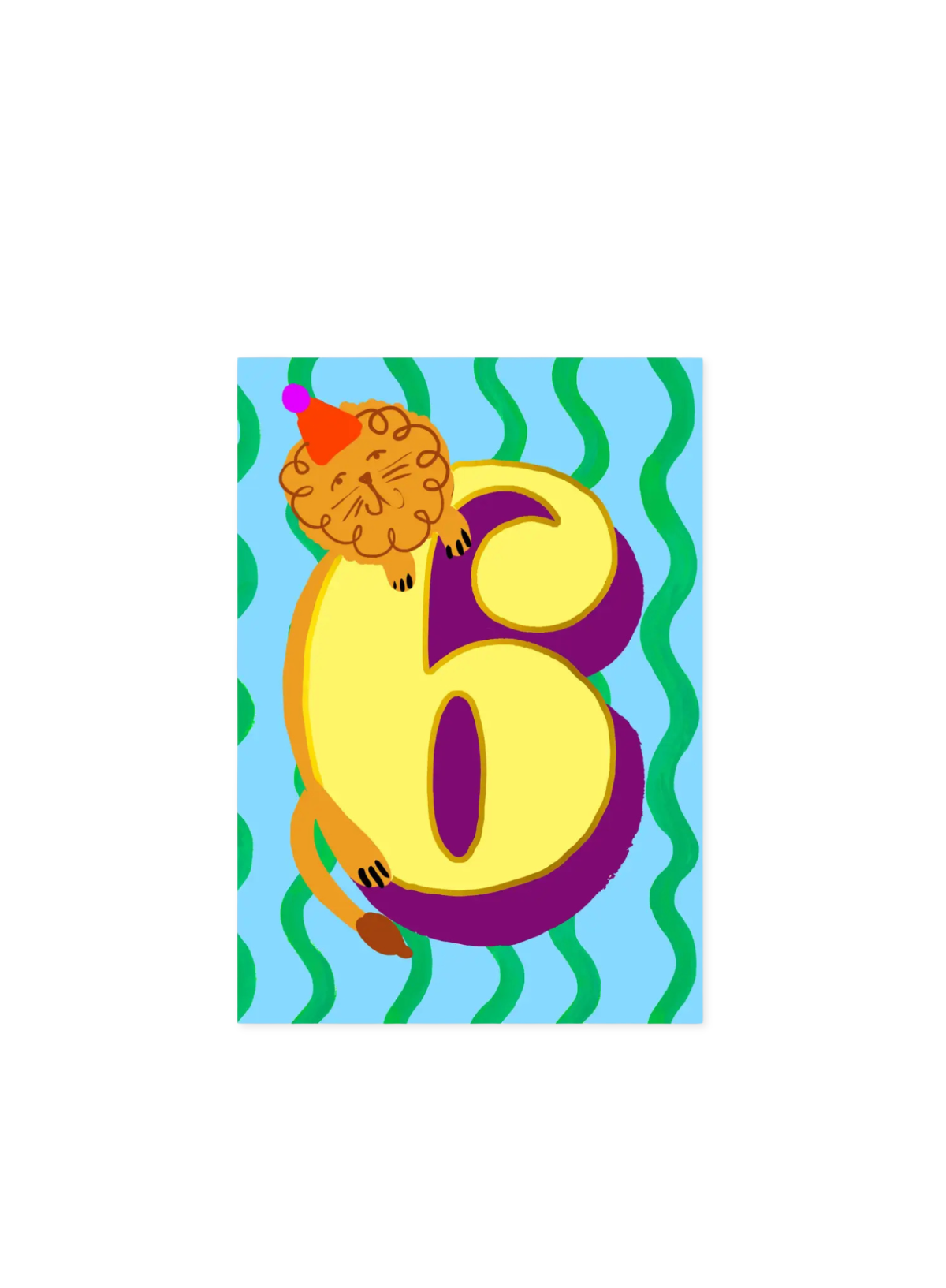 Age 6 Card from Eleanor Bowmer