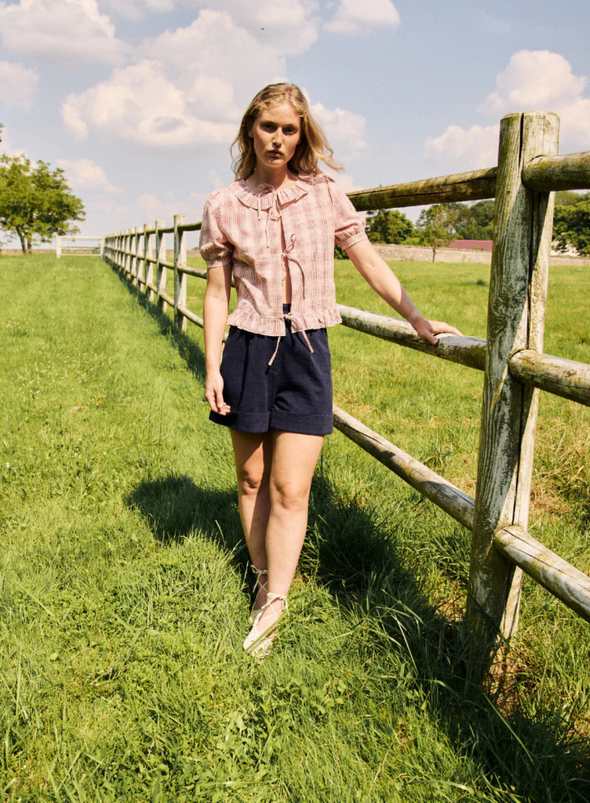 Aida Top in Rose from Maison Anana