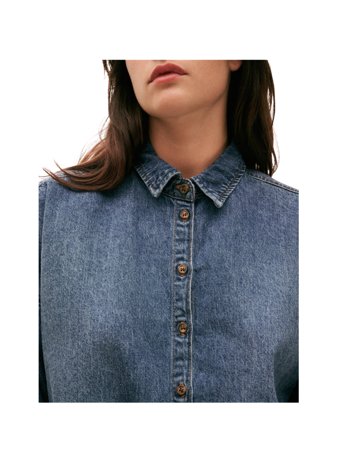 Kelly Shirt in Blue Jean from Hod