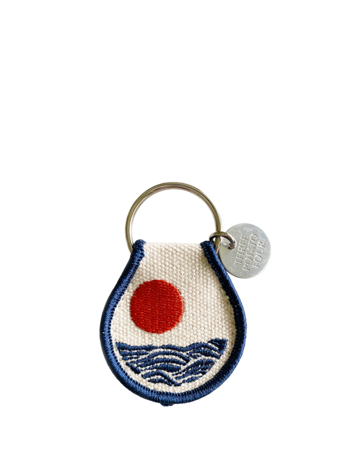 Patch Keychain - Sun & Waves from Three Potato Four